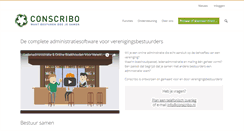 Desktop Screenshot of conscribo.nl