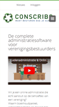 Mobile Screenshot of conscribo.nl